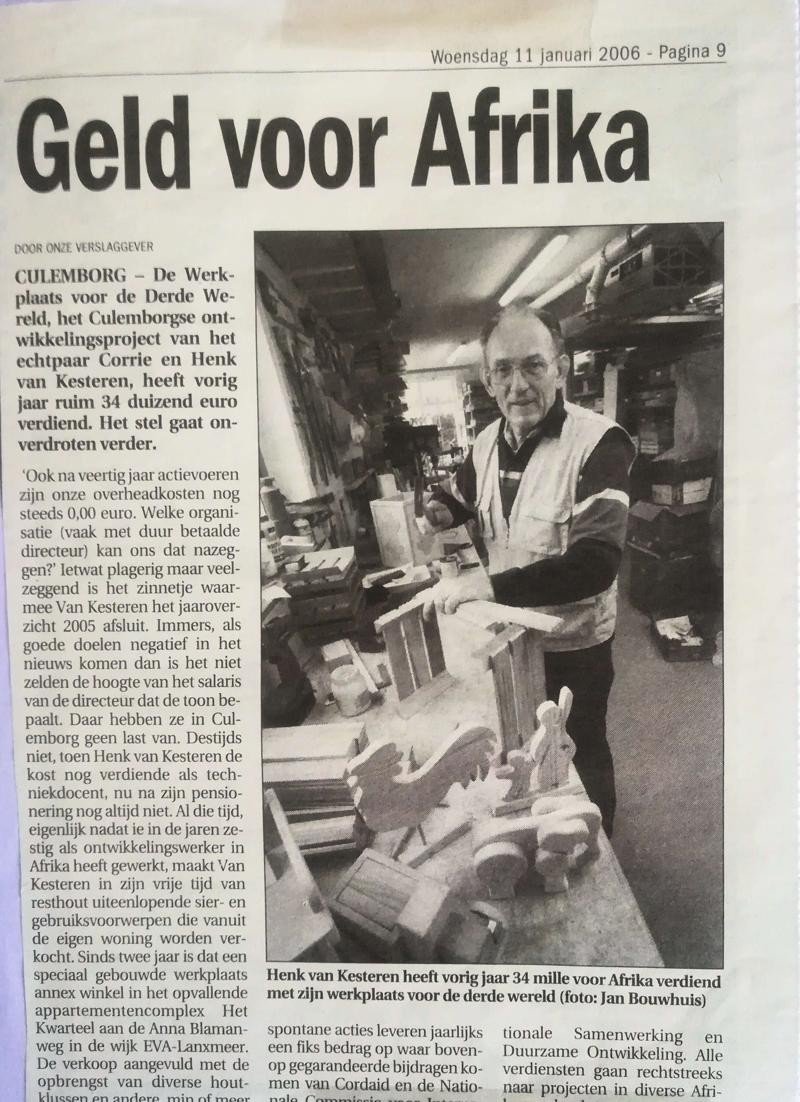 Geld voor Afrika