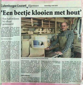 Een beetje klooien met hout