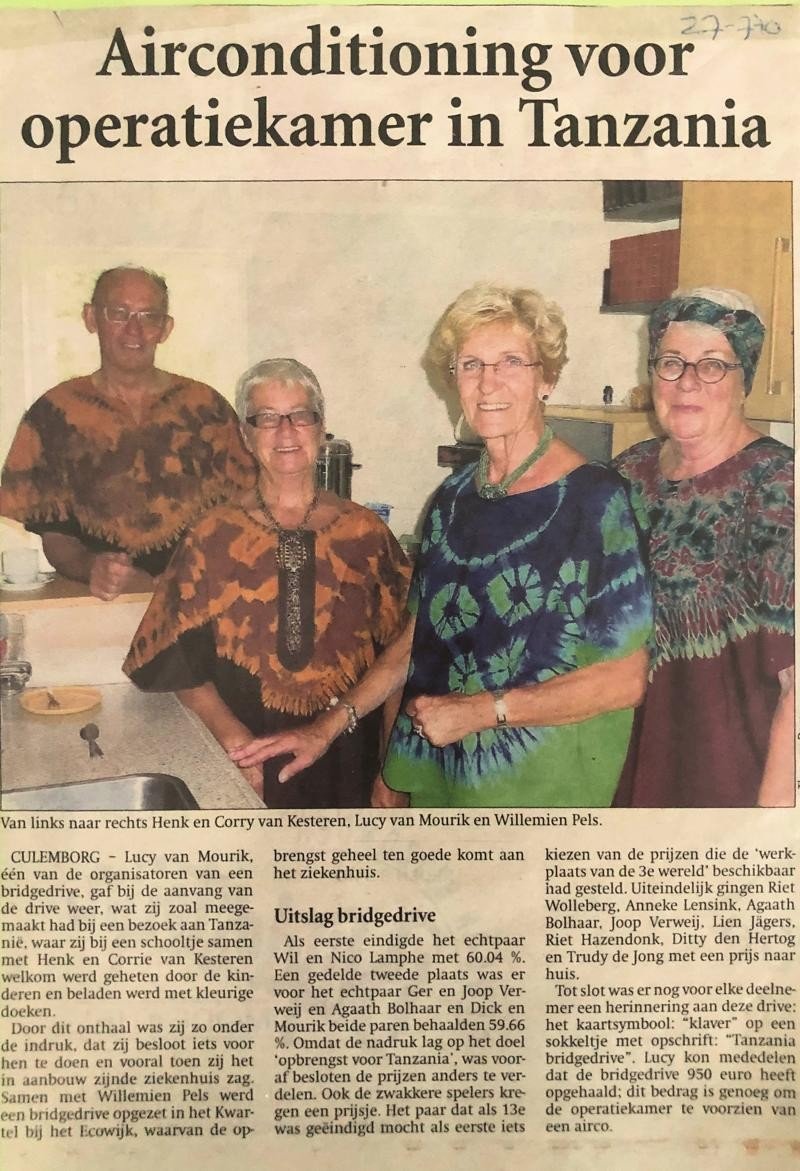 Brdidge drive Werkplaats voor de Wereld 2010