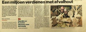 2019 - Een miljoen euro van afvalhout