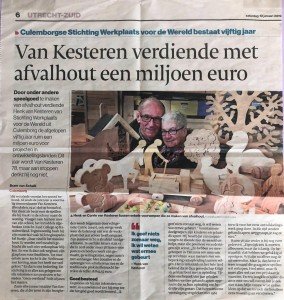 2019 - Van Kesteren verdiende met afvalhout 1 miljoen
