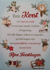 kerstkaart 2022