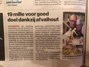 Krantenartikel AD zaterdag 11-01-2020