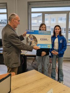 Overhandiging cheque