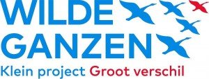 Wilde Ganzen klein project groot verschil logo