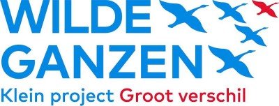 Wilde Ganzen klein project groot verschil logo
