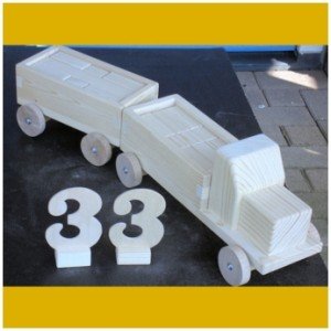 Auto met aanhanger