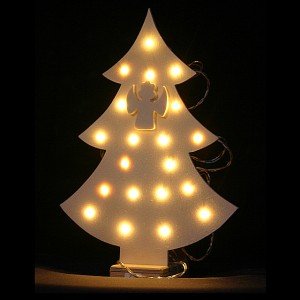 Kerstboom met engel