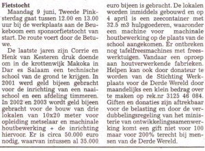 Culemborgse Courant 2003