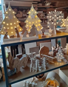 etalage werkplaats shop