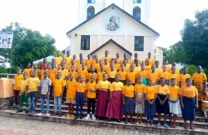 nieuwe leerlingen van middelbare school Makoka