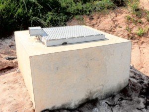 Waterboring in Makoka